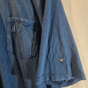 johnnie-O Hangin Out Coastal Wash Original Sport Navy Polo Shirt XL